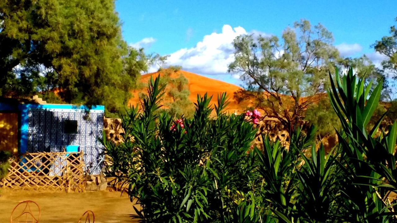 Auberge Camping Ocean Des Dunes Merzouga Esterno foto