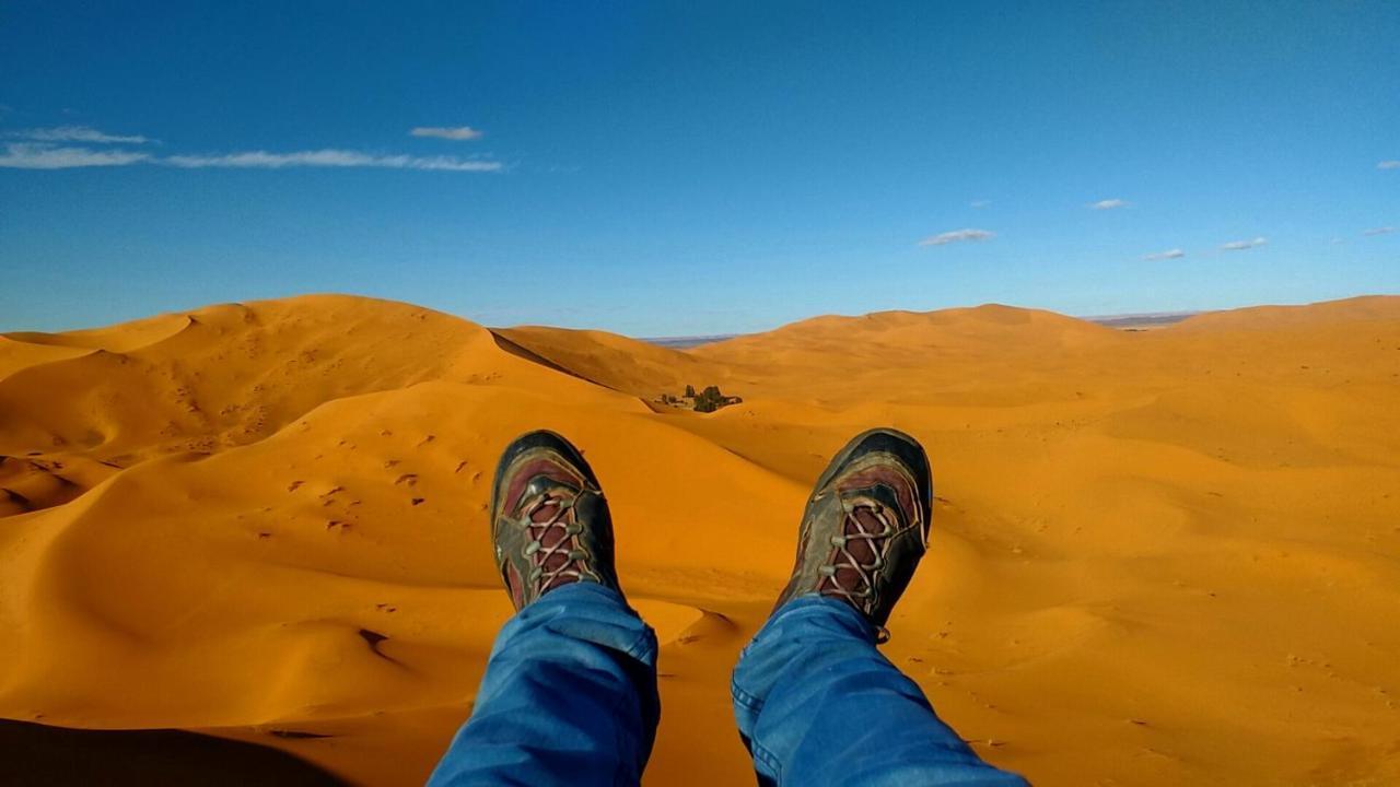 Auberge Camping Ocean Des Dunes Merzouga Esterno foto