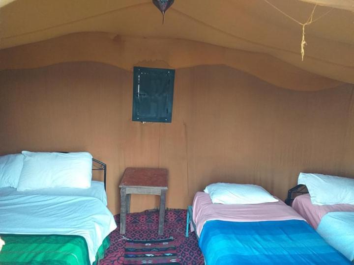 Auberge Camping Ocean Des Dunes Merzouga Esterno foto