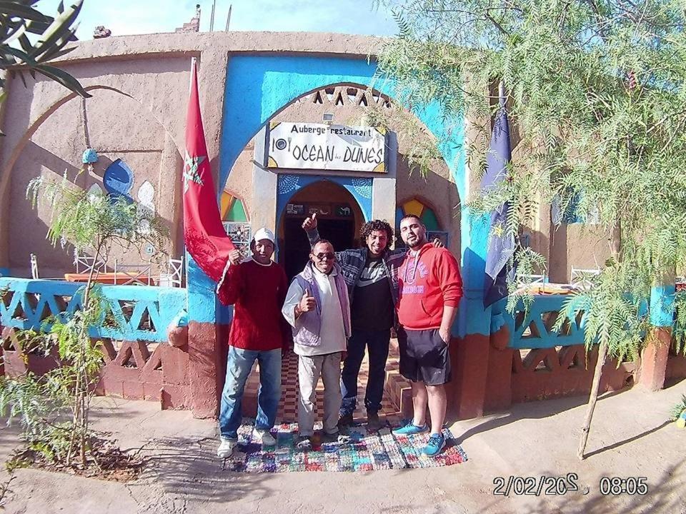Auberge Camping Ocean Des Dunes Merzouga Esterno foto
