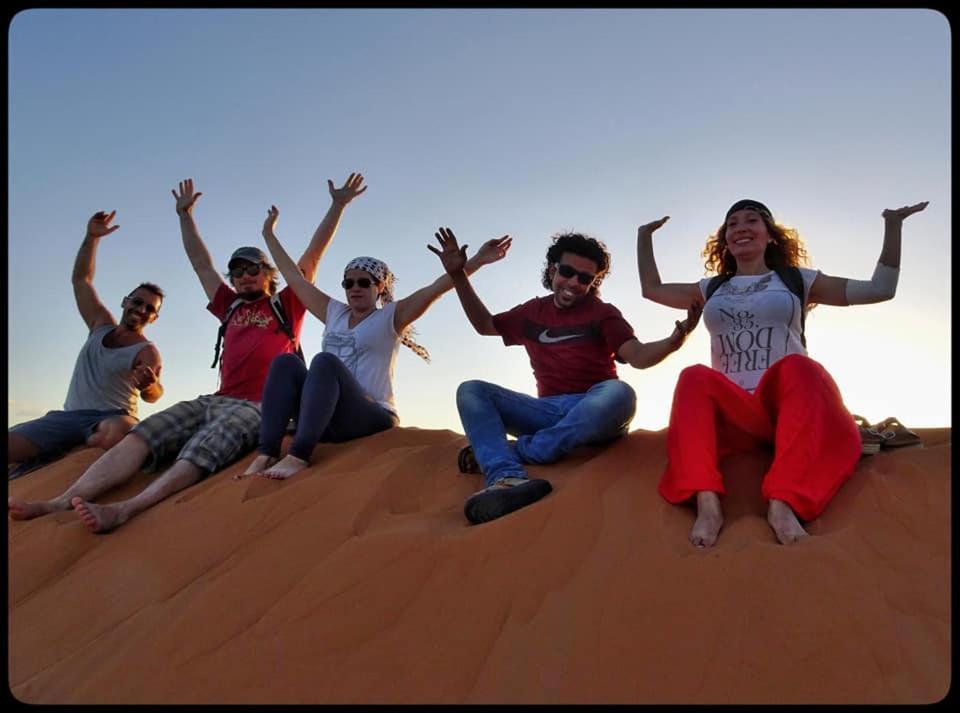 Auberge Camping Ocean Des Dunes Merzouga Esterno foto